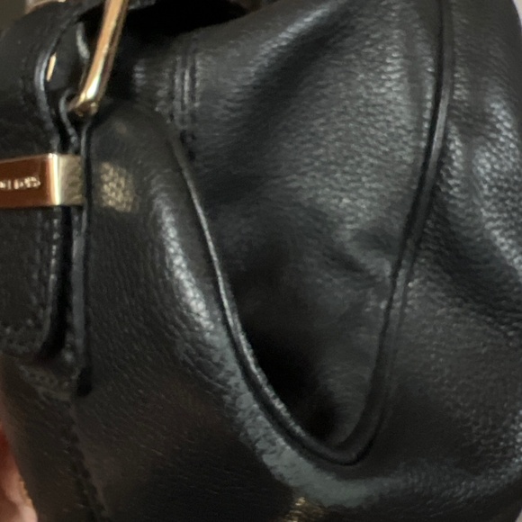 Michael Kors Layton Black Leather Satchel Bag - Picture 10 of 12